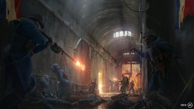 Battlefield 1: Frankreich-DLC erstmals auf Artwork gezeigt 1 Battlefield 1 - They Shall not Pass soll im März 2017 veröffentlicht werden.