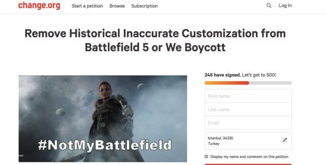 Battlefield V: Über #NotMyBattlefield, Petionen, eine Chance und unsere ehrliche Meinung 2 DeOHPm4W4AAnOAs