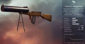 Fünf neue Waffenvarianten für Battlefield 1 für Vorbestellung von Battlefield V 3 bf1 Fedorov Degtyarev