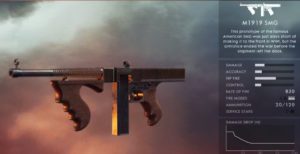 Fünf neue Waffenvarianten für Battlefield 1 für Vorbestellung von Battlefield V 2 bf1 M1919 SMG