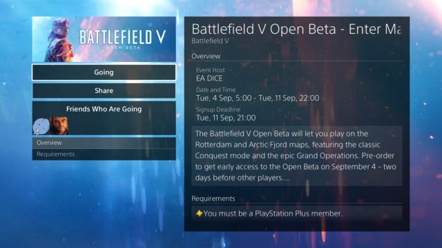 Battlefield V Open Beta kann eine Woche gespielt werden 2 Dl1uctZW4AIPZi7