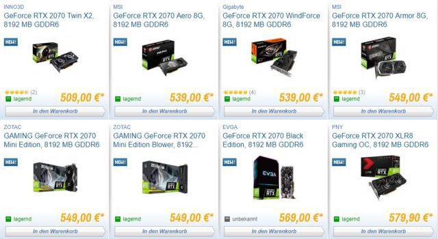 Erhalte Battlefield V beim Kauf einer GeForce RTX Grafikkarte 4 günstige RTX 2070