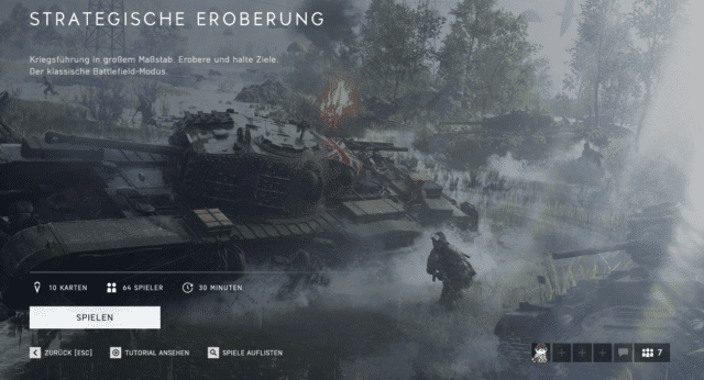 Map Playlist Strategische Eroberung