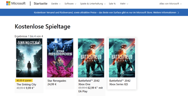 Battlefield 2042 dieses Wochenende kostenlos auf der Xbox spielbar 1 Battlefield 2042 Xbox Free Play Days