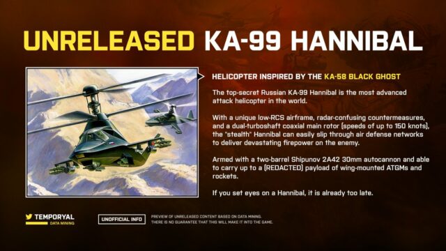 Battlefield 2042: Dataminer enthüllt neue Waffen, Hubschrauber und Details zu Spezialisten 2 FRoDb3KXIAEU yw