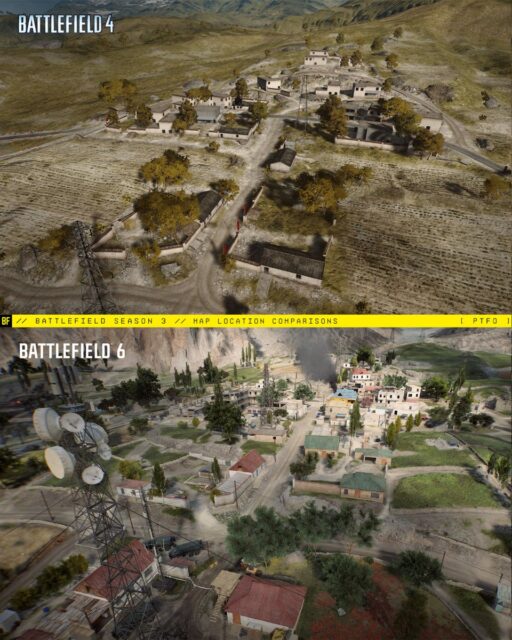 Battlefield 6: Golmud Railway - DICE bringt den BF4-Klassiker gigantisch zurück (inkl. Bildvergleich) 8 Battlefield 6 Battlefield 4 Golmud Railway vergleich 5