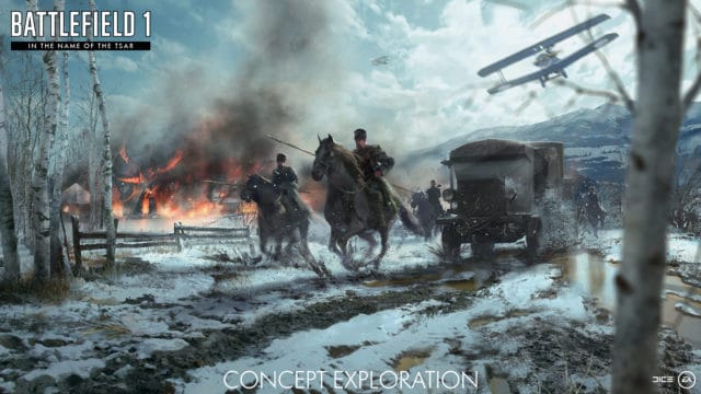 Battlefield 1: Neue Concept Arts und Infos zu "In The Name Of The Tsar" 6 Battlefield 1 In The Name Of The Tsar Concept Art 1