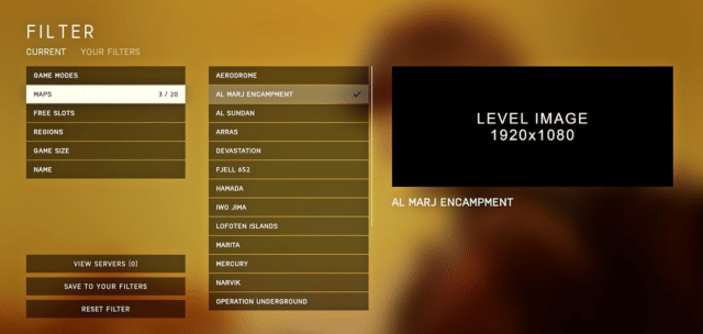 Al Marj Encampment Battlefield V