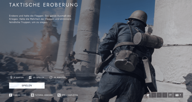 Map Playlist Taktische Eroberung