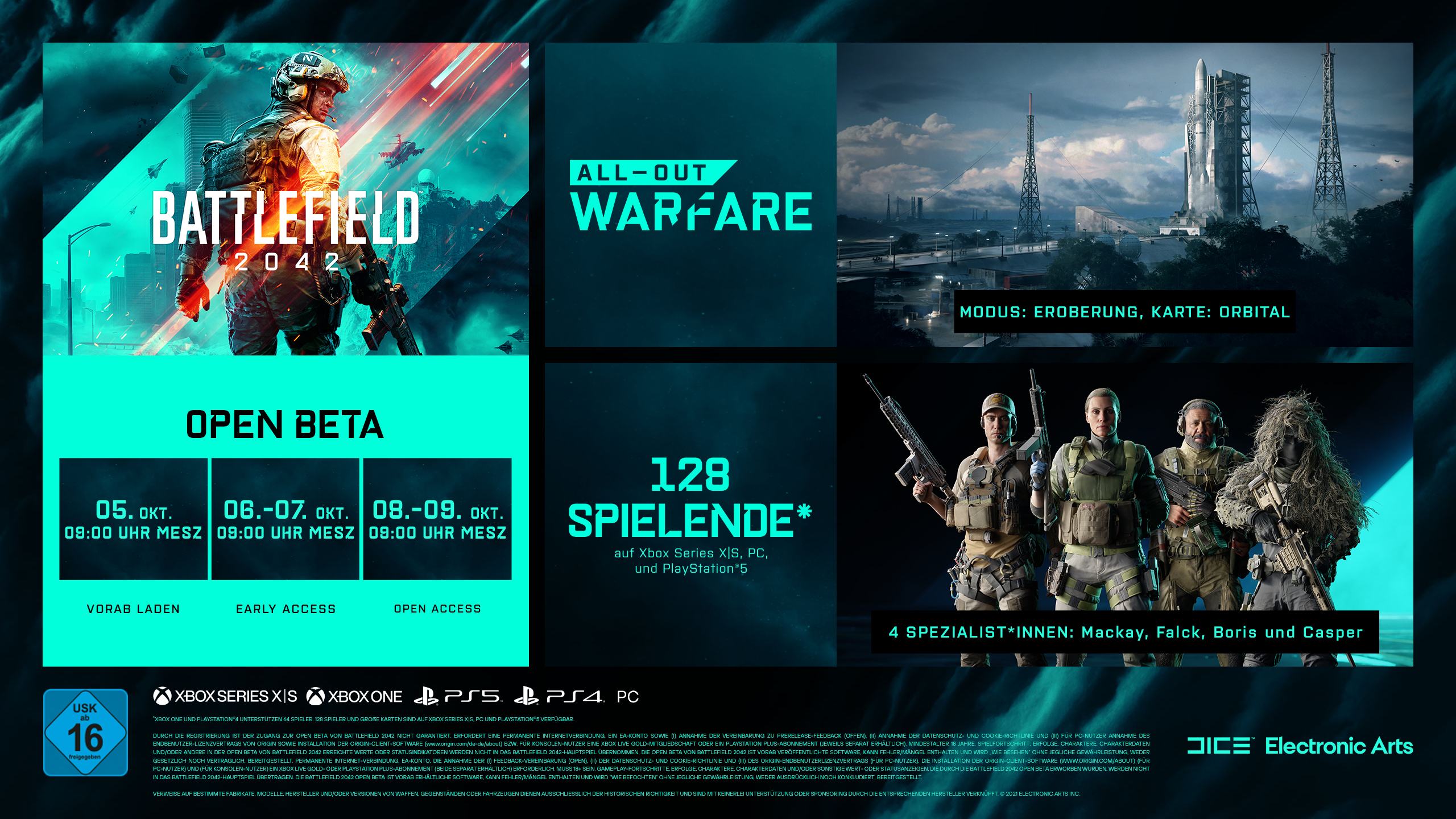 Battlefield 2042 Beta - Preload gestartet, Infos und Problemlösungen 5 battlefield2042 beta infografik