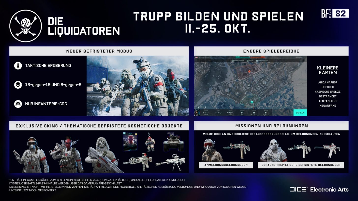 Battlefield 2042: Liquidatoren-Event offiziell angekündigt, das erwartet euch! 1 bf2042 s2 midseasonevent beautyshot de de norating.jpg.adapt .1456w