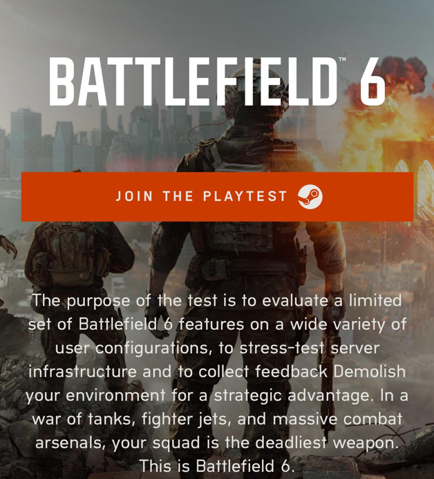 Achtung Betrugsmasche: Battlefield 6 Beta-Phishing bedroht Steam-Accounts 1 Battlefield 6 Beta Phishing bedroht Steam Accounts