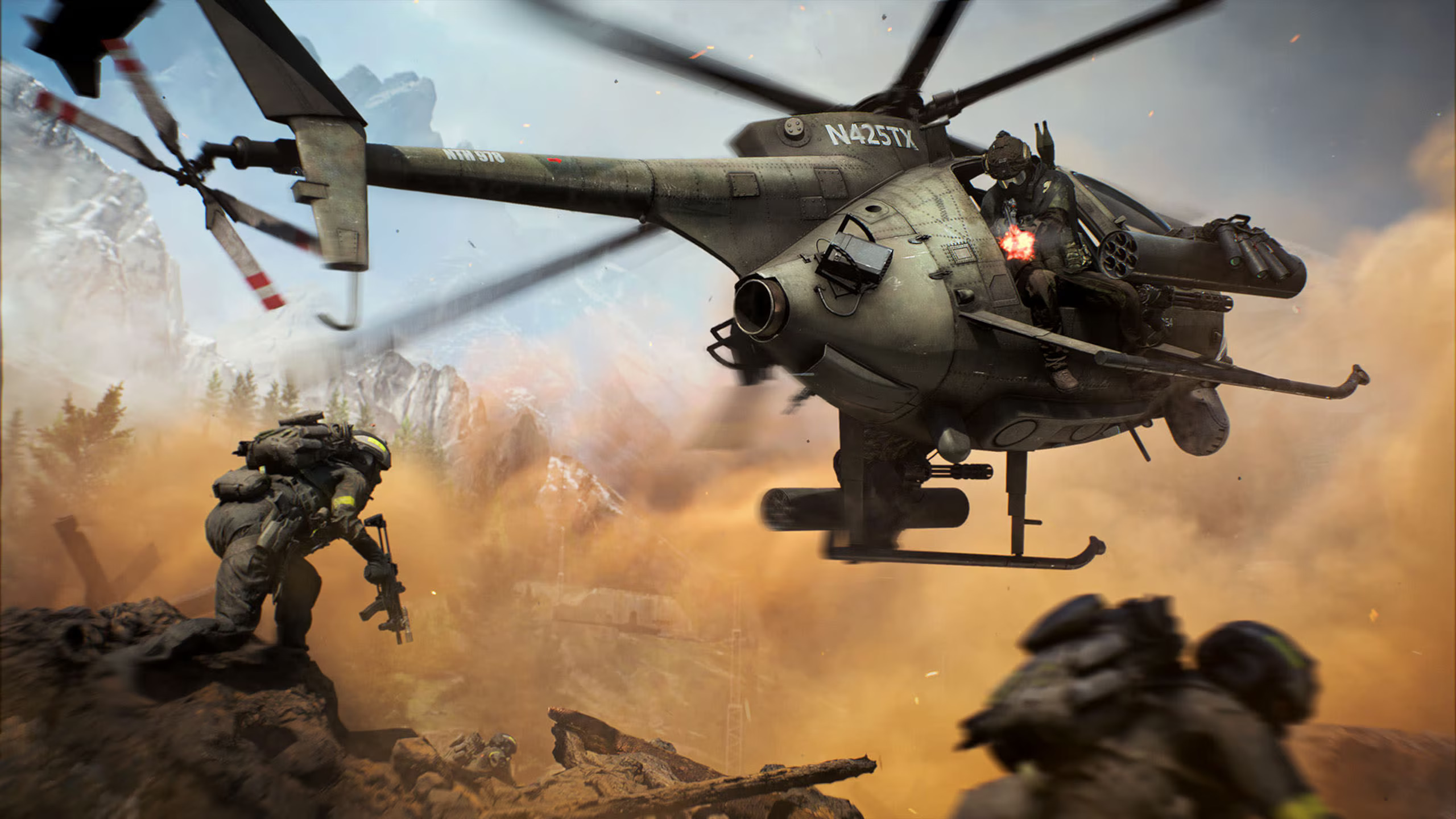 Battlefield 6: Neue Karte "Kontaminiert" mit Video & VL-7-Angriff Spielmodus vorgestellt 1 bf6 s2 roadmap Action Screenshot Contaminated LittleBird 1