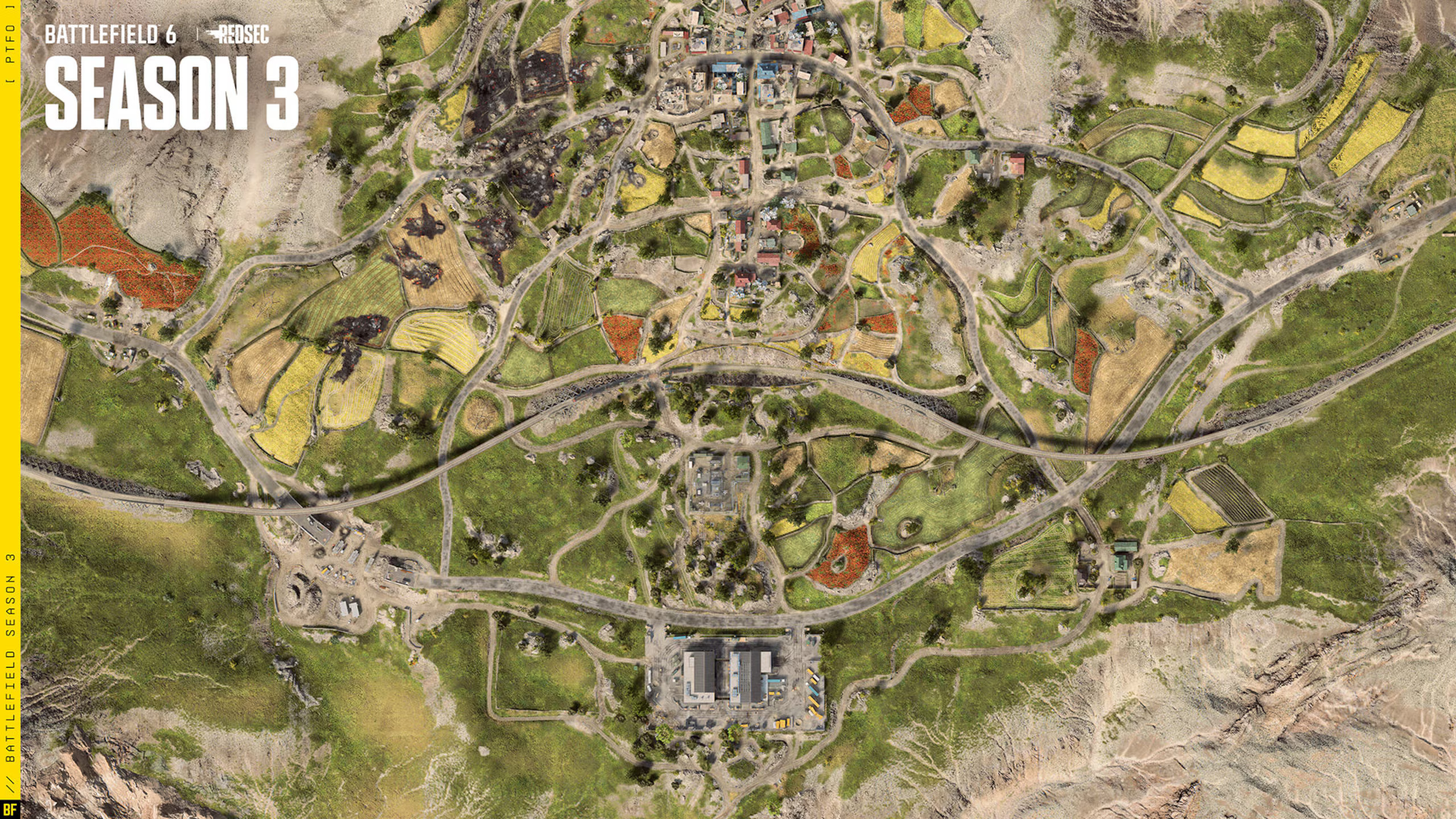 Battlefield 6: Golmud Railway - DICE bringt den BF4-Klassiker gigantisch zurück (inkl. Bildvergleich) 1 BF6 S3 Golmud Map 1920x1080 Logo only
